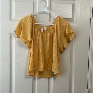 Yellow Blouse